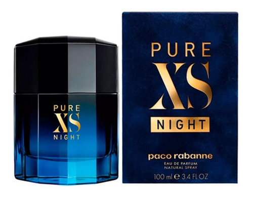 Perfume Pure Xs Night Paco Rabanne 100 Ml Edp Importado