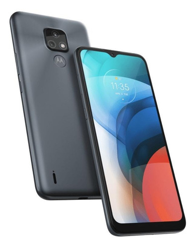 Imagen 7 de 8 de Moto E7 Dual SIM 32 GB gris mineral 2 GB RAM