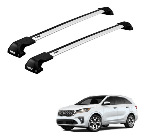 Rack Bagageiro Thule Evo Edge Kia Sorento Suv 2015 Diante