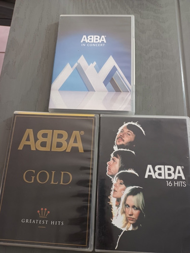 Abba Gold (dvd) / Abba In Concert (dvd) / Abba 16 Hits (dvd)