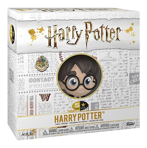 Boneco Funko Five 5 Star Harry Potter Com Edwiges