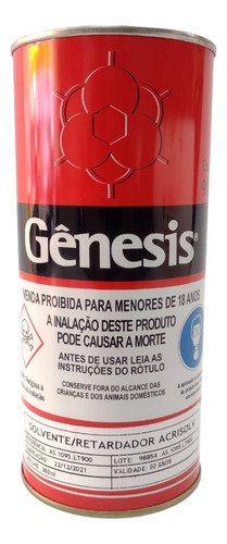 Diluente Retardador Acrisolv Genesis 900ml Serigrafia Silk