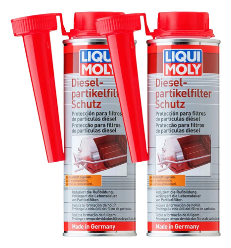 Limpiador De Particulas Diesel Liqui Moly 250ml Dpf X2