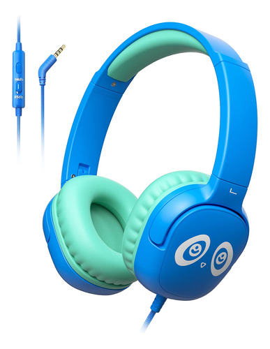 Ziuauriculares Para Niños Con Cable Con Micrófono, A.