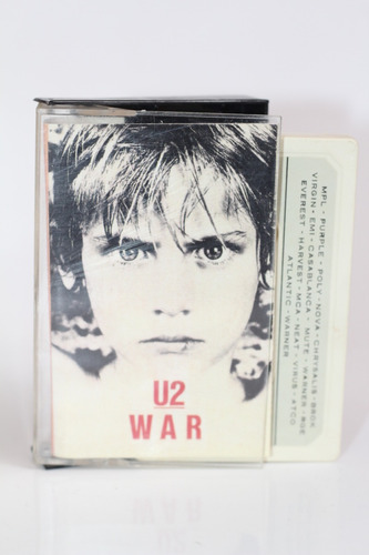 Cassette U2 War Brasil Bootleg