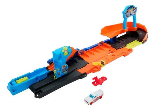 Pista Hot Wheels City Garagem De Acrobacias Mattel - Jhl94