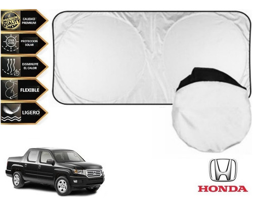 Cubre Sol Tapa Sol Parasol Con Ventosas Honda Ridgeline 2011