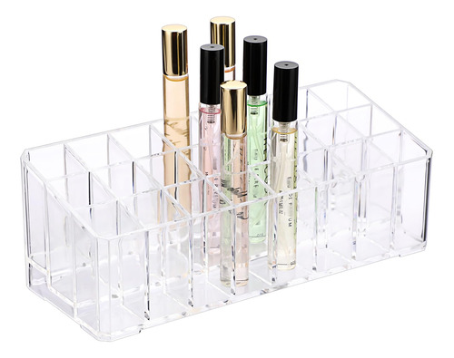 Elldoo Organizador De Perfume Rollerball, 24 Espacios De Acr