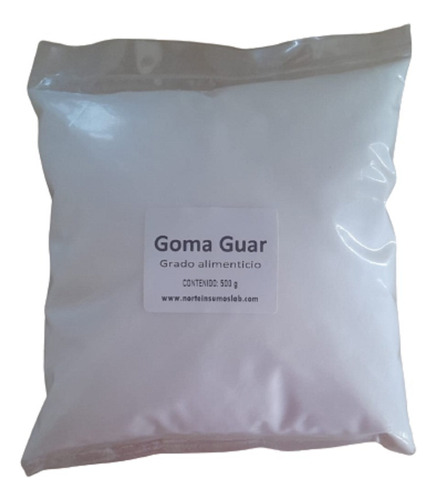 Goma Guar Food Grade - 500 Gr - Salttech