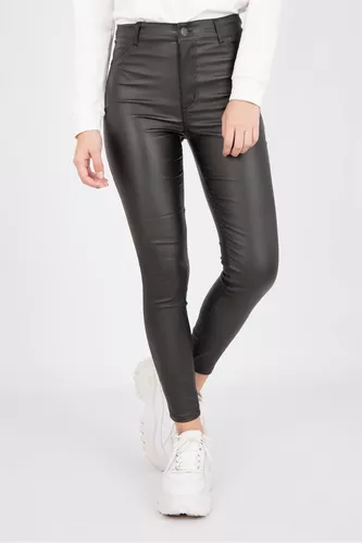 Pantalón Mujer Engomado Jean Jeans Chupín Excelente Calidad