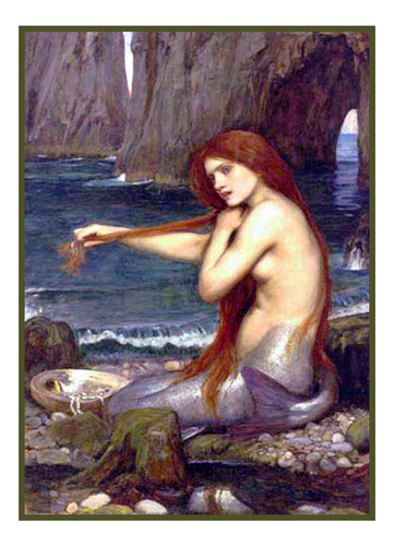 Orenco Originals The Mermaid By John William Waterhouse Cruz