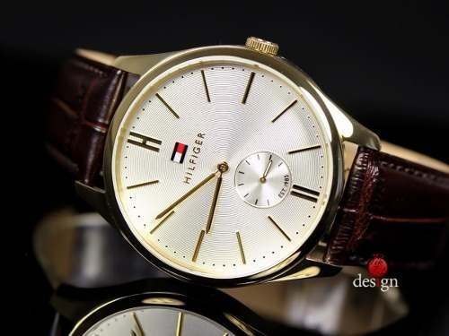 Reloj Tommy Hilfinger 1791170 ,cuero Y Acero, Nuevo... !!