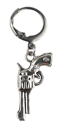 Aro Solitario Pistola Unisex Piercing Moda