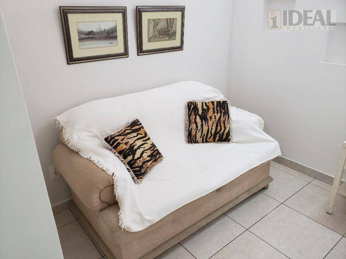 Imagem 7 de 16 de Kitnet Com 1 Dormitório À Venda, 35 M² Por R$ 245.000,00 - Gonzaga - Santos/sp - Kn0055