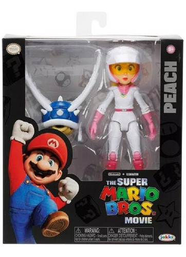 Muñecos Super Mario Bros. La Pelicula Peach 13 Cm Articulado