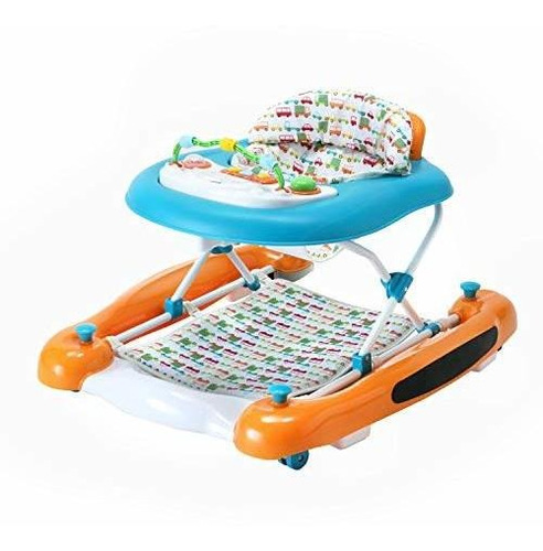 Dream On Me Go-getter 3-in-1 Activity Baby Walker | Rocker |