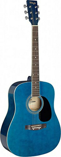 Guitarra Acústica  Sa20d Azul.