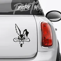 Comprar Calco Sticker Ploteo Coyote Tatoo Auto Camioneta Tuning 15cm