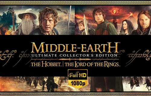 El Señor De Los Anillos Y El Hobbit Serie Peliculas Extended