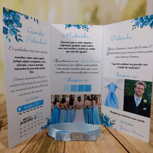 Manual Para Padrinhos De Casamento - 11 Unidades