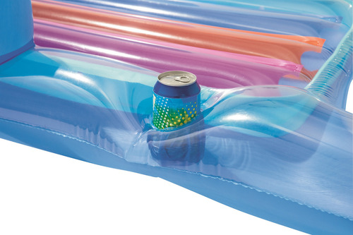 Colchoneta Flotador Inflable Bestway Color Azul