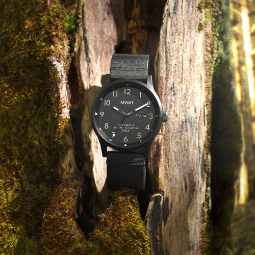 Reloj Automático Para Hombre Mvmt Field (triple Negro)