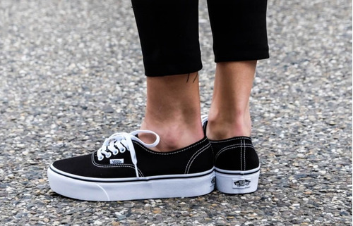 vans u authentic platform