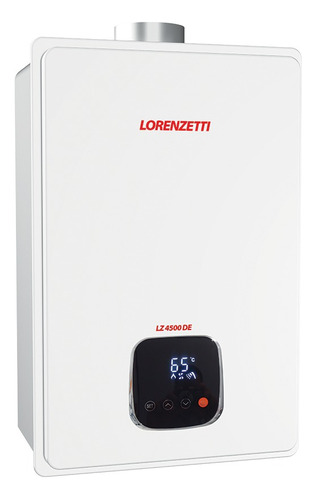 Aquecedor De Agua A Gás Lorenzetti Gn 45 Litros Lz 4500de