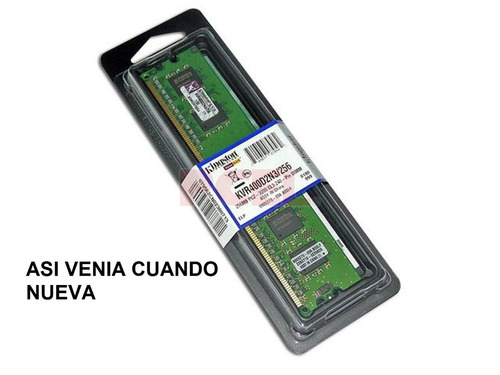 Memoria Ram Kingstone Kvr400d2n3/256 Ddr2 Dimm 400mhz