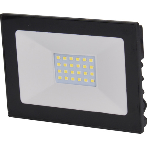 Reflector Led Smd Delgado 20w 1600lm 6500k Surtek Rfl20 /v Color de la carcasa Negro Color de la luz Luz de día