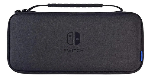 Funda Nintendo Switch Oled Hori Estuche Slim Tought Pouch Color Negro