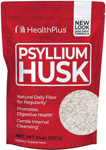 Psyllium Fibra 680g - Health Plus - Unidad a $450