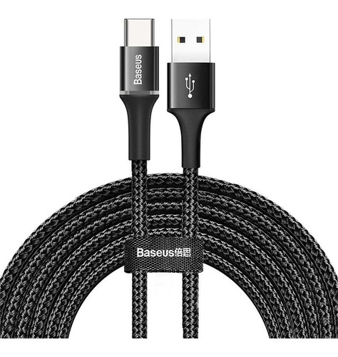 Imagen 6 de 10 de Cable Tipo C 3 Metros Carga Rapida Reforzado Baseus Matader
