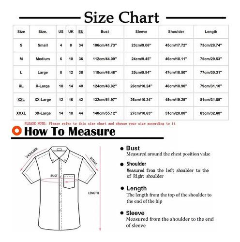 Camisa Tipo B Para Hombre, Manga Corta, Cierre Con Botones,