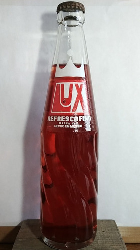 Botella De Refresco Lux Vintage Retro De Colección