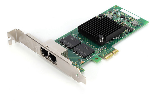 Tarjeta De Red Para I350-t2v2 I350am2 Pcie X1 Double Port