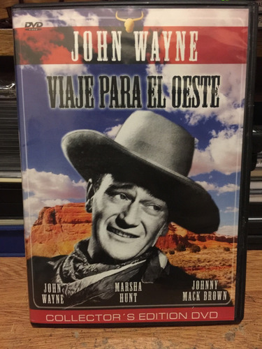 John Wayne - Viaje Para El Oeste - Dvd, Cerrado, Original 