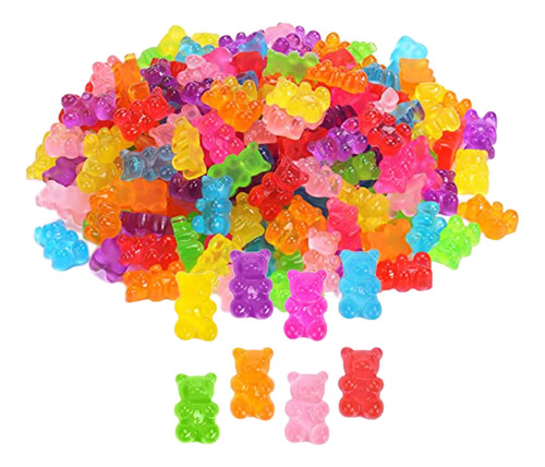 50 Amuletos De Uñas De Oso De Goma, Kit De Oso 3d De 8