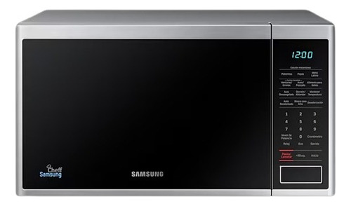 Microondas Interior De Ceramica 32 Lts Samsung Ms32j5133at