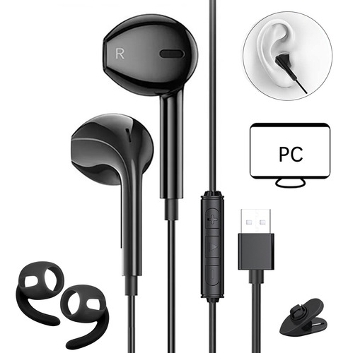 Audífonos Gamer In Ear Con Micrófono Hifi 7.1 Bajo Ruido