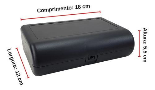 Imagem 2 de 10 de Mini Caixinha Plástica Pesca Box Ferramentas Pollymer 2und