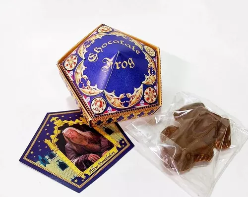 4 Ranas De Chocolate De Harry Potter + Caja De Grageas