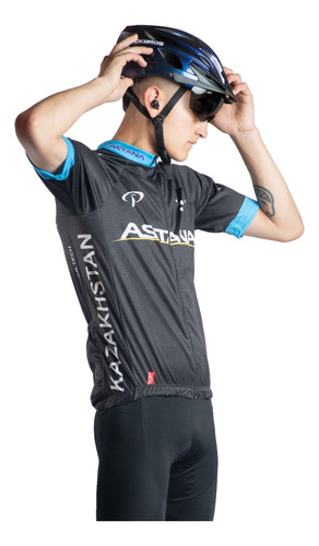 Jersey Ciclismo Ruta Mtb Astana Manga Corta Sale