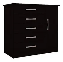 Comprar Comodas Cajoneras 5 Puerta 1 Cajon Dormitorio Tabaco 158