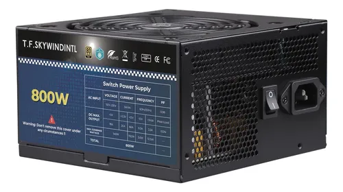 800w Psu 80 Plus Gold Standard Atx Computer Fuente Fuente De