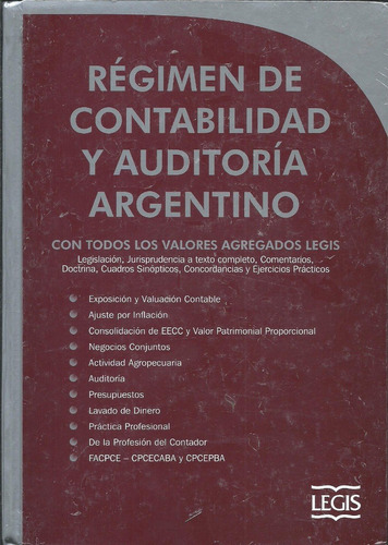 Regimen De Contabilidad Y Audiroria Argentino - Dyf