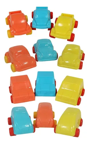 6 Autitos Duravit Autos Pl stico T Piluky Souvenir Juguete