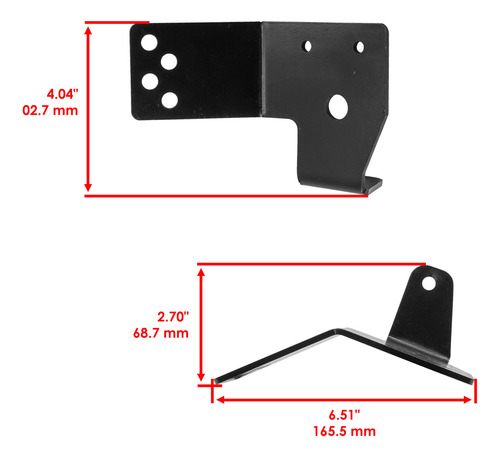 Caltric 532181040 Wheel Bracket Kit For Husqvarna Lt 130 Cch
