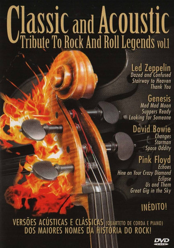 Dvd Classic And Acoustic Volume 1 Rock And Roll Legends