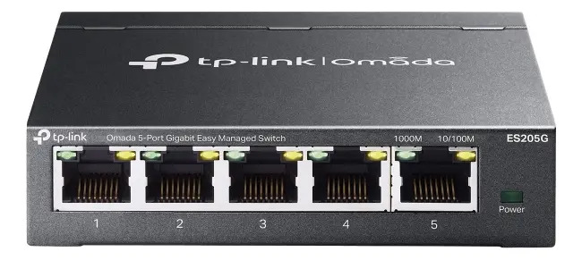 Switch Es205g Tplink Omada 5-port Gigabit Easy Managed